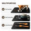 Très grand sous-pied en silicone, coussinets chauffants pour la cuisine - Coussinets chauffants résistants à la chaleur pour comptoir de cuisine à 446 ° F, 2 poignées pour la cuisine, noir-1326155695