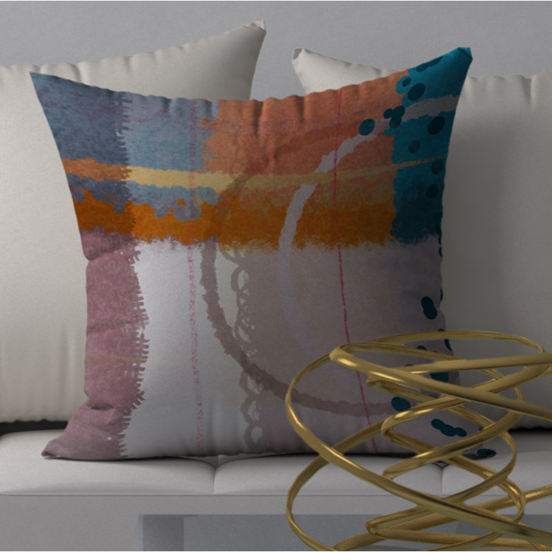 Reversible Throw Pillow, 20" x 20"