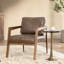 Julia Top Grain Leather Accent Chair