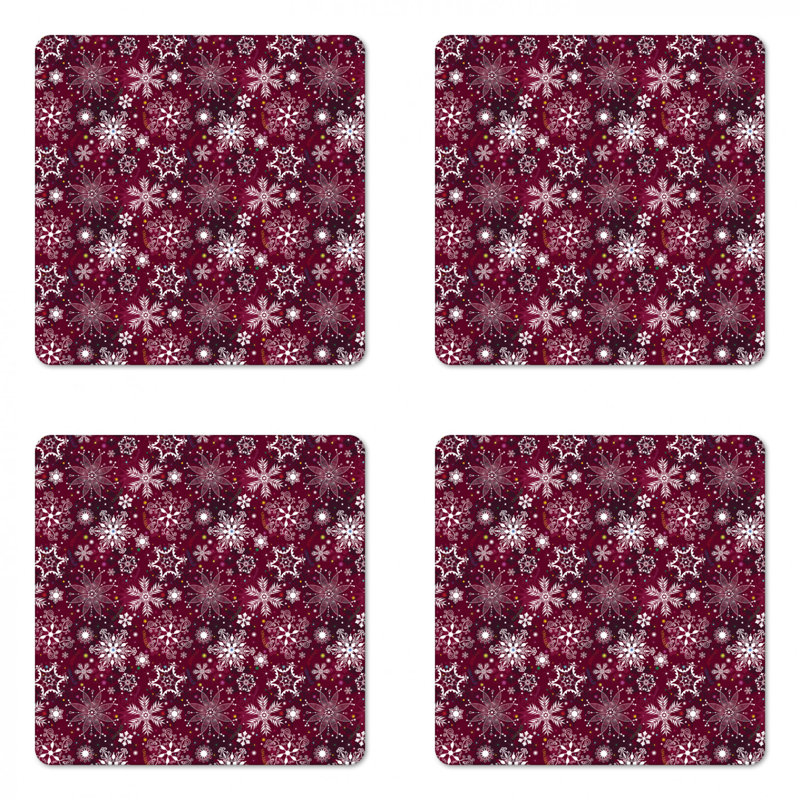 Square 4 Piece Coaster Set