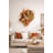 26" Faux Fall Thanksgiving Day Pumpkin Berry Front Door Wreath