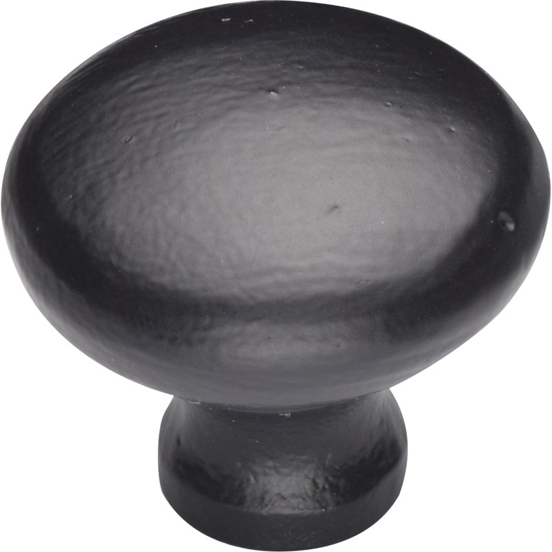 Round Cabinet Knob, Dark Bronze, 1.5
