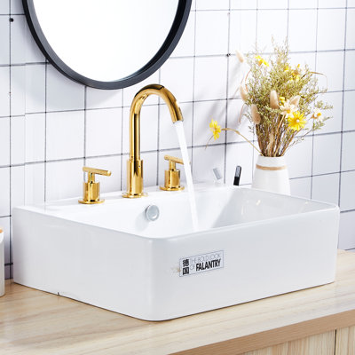Widespread Bathroom Sink Faucet