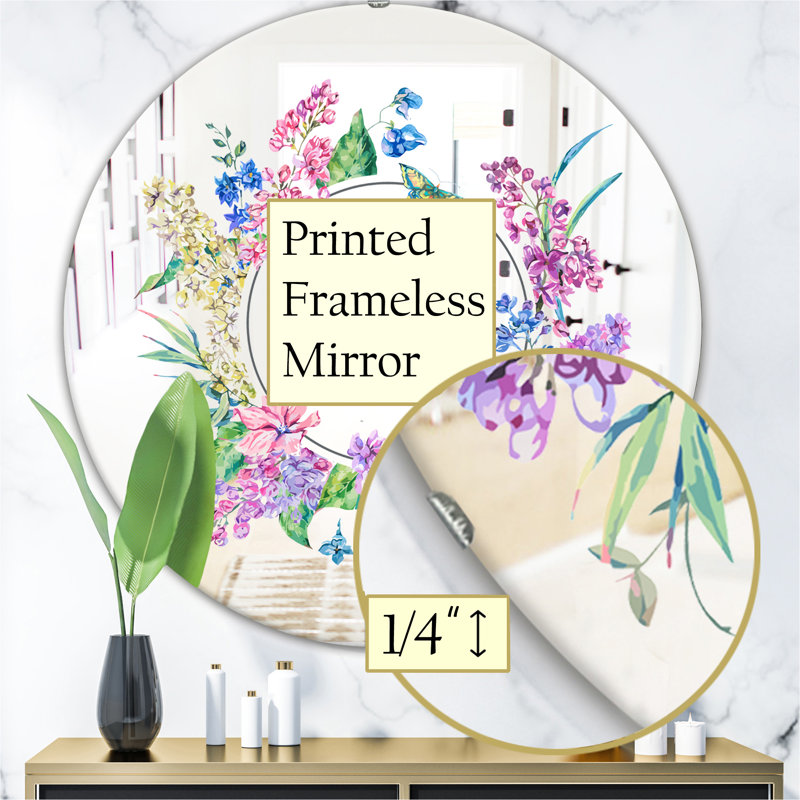 Miroir mural Garland Sweet 4 Cabin and Lodge, H 31,5 po x l po