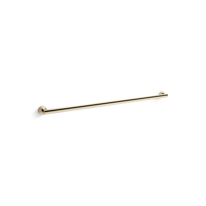 Components In Grab Bar, Vibrant French Gold, 42" W