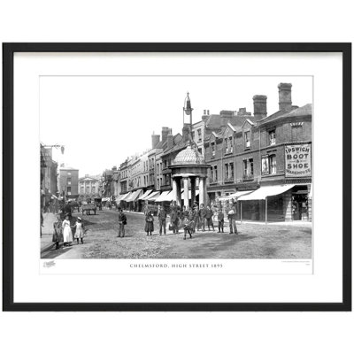 Chelmsford, High Street 1895 1 Piece Single Picture Frame Wall Art
