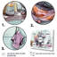 Hippopotame gris dans la salle de bain I - Art mural hippopotame pour salle de bain-246214472