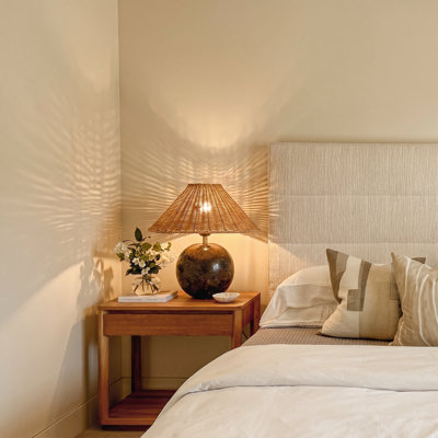 Lampe de table en marbre 11,8 po