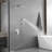 Wall Mounted Shower System With Hand Shower Single Handle Complete Shower Faucet Kit Brass Shower Faucet Set With Pressure Balance Valve-123033506
