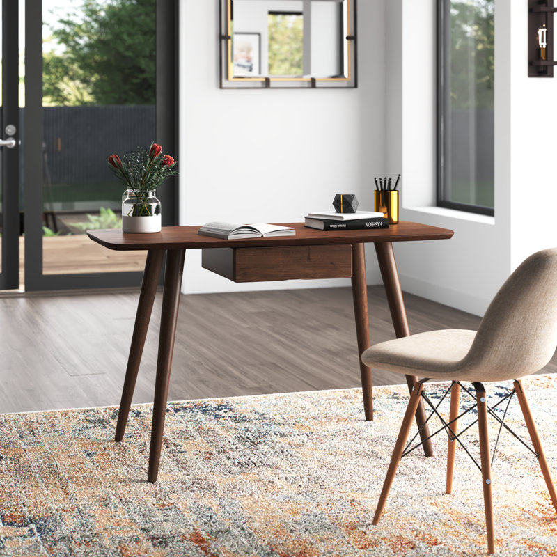Tadlock Writing Desk, Natural Walnut