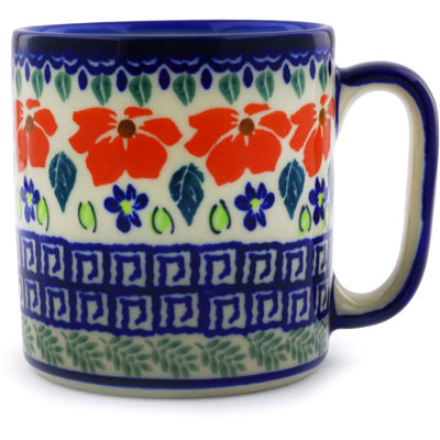 Grecian Fields Stoneware Coffee Mug