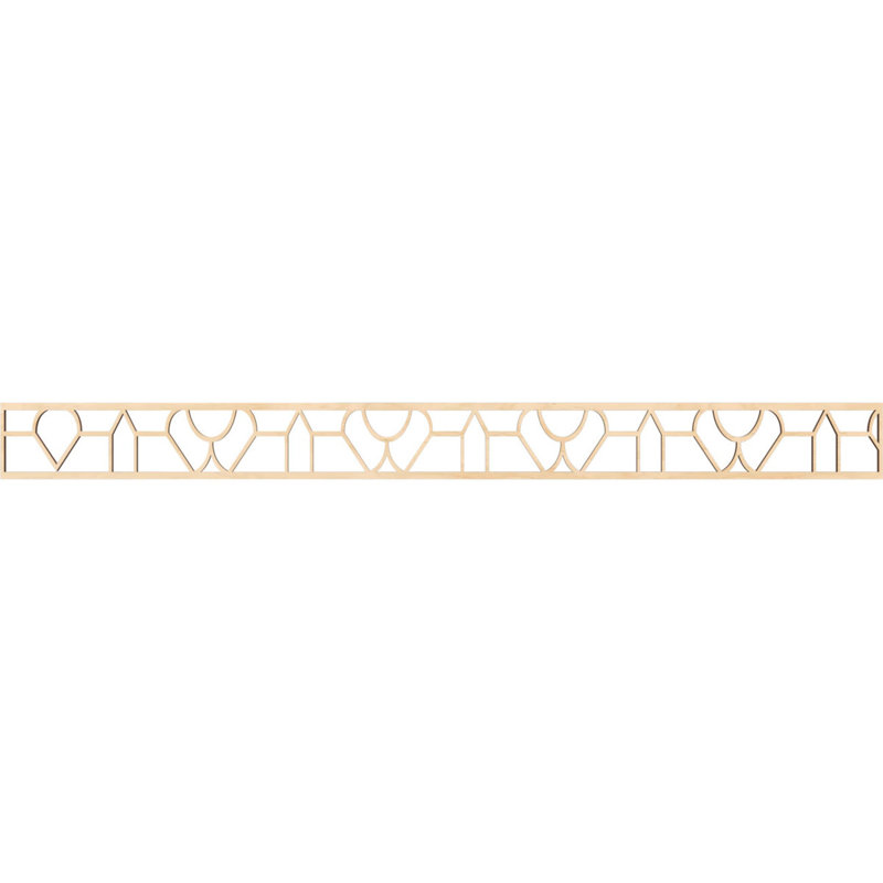 Moulure de panneau de bouleau Whitechapel, Bouleau, H 4 po x l 46,375 po x P 0,25 po