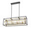 Luminaire suspendu pour îlot de cuisine 8 lumières Goulart-818936008
