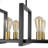 8 - Light Modern Farmhouse Open Rectangular Kitchen Island Chandelier
