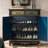 American Vintage Shoe Cabinet Side Cabinet 15 Pair Shoe Storage Cabinet