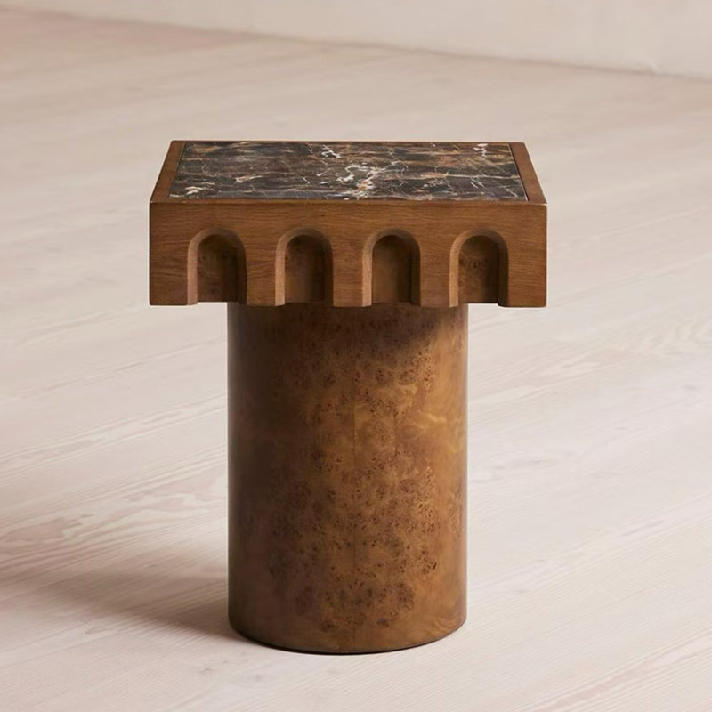 Table de bout en bois manufacturé moderne