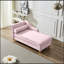 Chaise longue moderne avec revêtement en velours-1558705433
