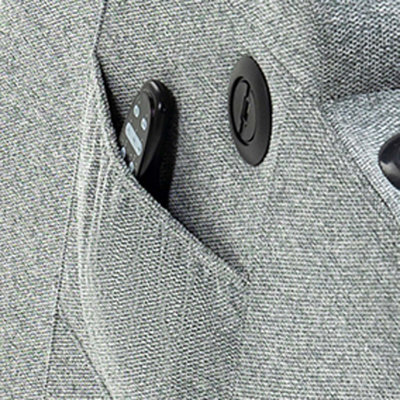 Upholstered Heated Massage Chair