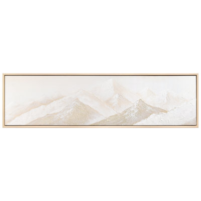 Toile panoramique encadrée