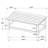 Wood Coffee Table with Shelf-759560549