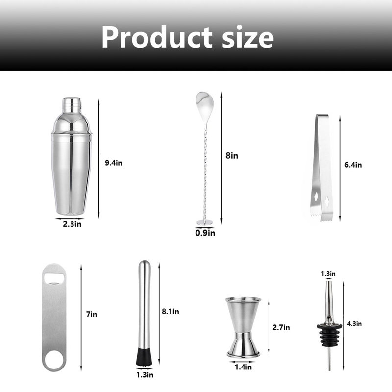 Ensemble d'outils de bar Deshazer