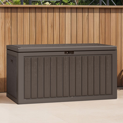 YITAHOME 80 Gallon Water Resistant Resin Lockable Deck Box by YITAHOME