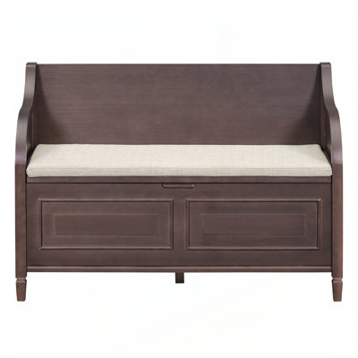Upholstered Storage Bench,entryway bench