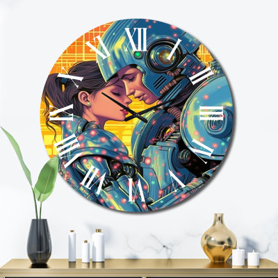 Berrian - Robot Wall Clock
