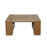 Capistrano Outdoor Square Teak Side Table