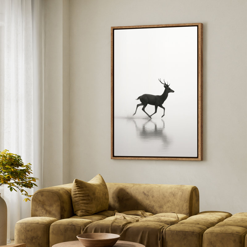 Art mural encadré, impressions murales abstraites rétro pour chambre à coucher - 24 po x 36 po, Naturel, H 36 po x l 24 po