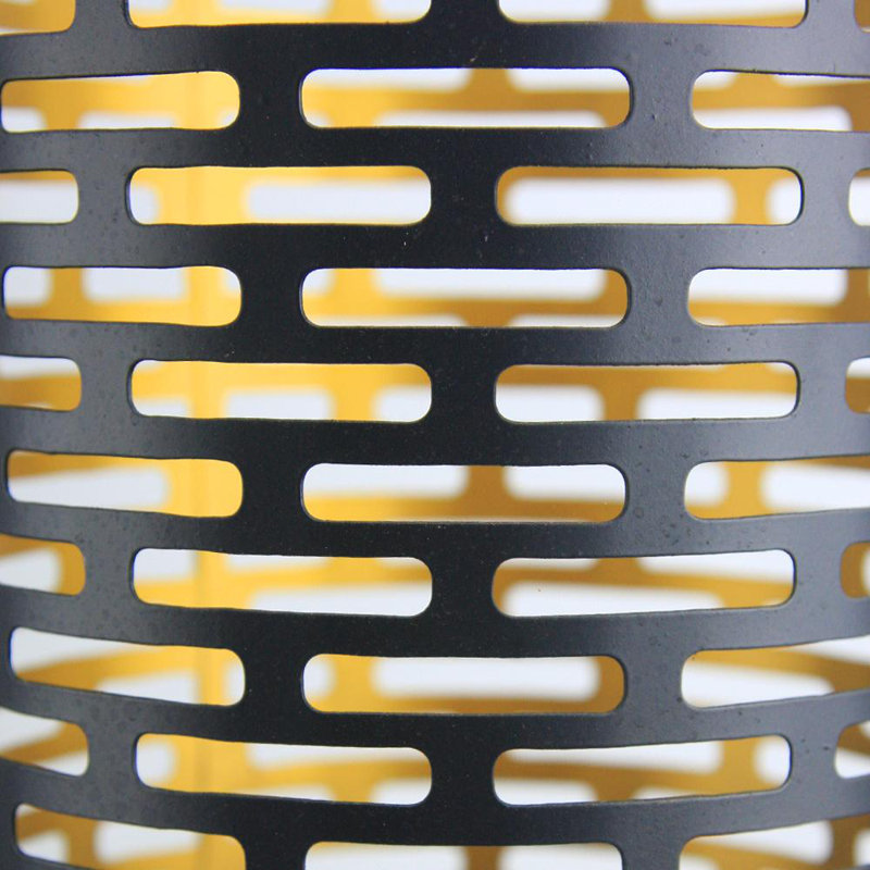 Metal Floor Lantern, 47.20" H x 13" L x 13" D