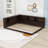 Queen Size Wooden Daybed with Built-In Storage, LED Lighting and Charging Station-177146826