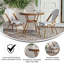 Ensemble bistro commercial avec table et deux chaises Rylan-91702360-144928308