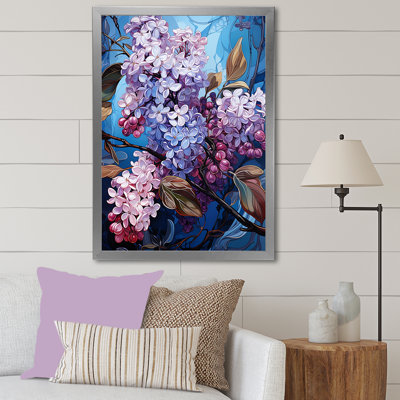 Lilacs Flow Grace II, reproduction d'art sur toile