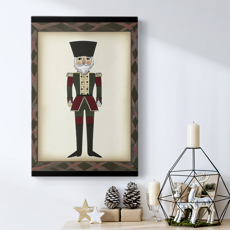 Art des Fêtes de Noël - Toile tendue avec châssis CXVI, H 12 po x l 8 po