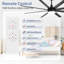 Ventilateur de plafond standard à 8 pales avec télécommande et ensemble d'éclairage Jamii-Leigh inclus-2030655099-2039304821-2041658774