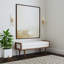 Banc rembourré H 18 po avec base en bois Fudo