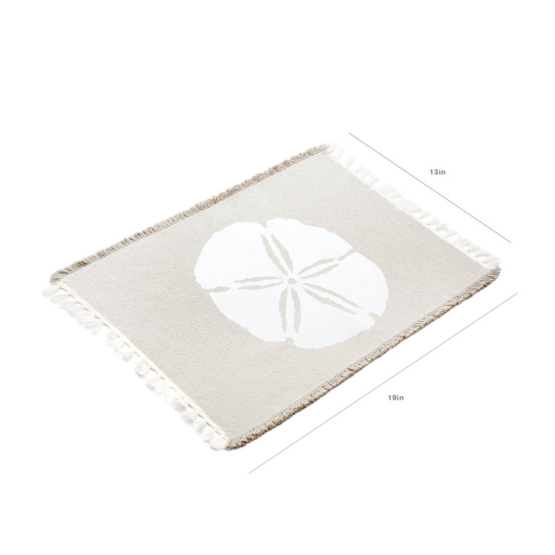 Ruthie Cotton Nautical Rectangle Placemat