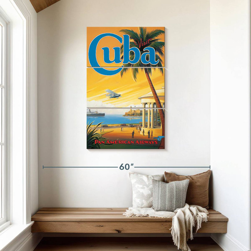 Gillard Visit Cuba, 45" H x 28" W