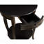 Table d'appoint ronde avec 1 tiroir et rangement ouvert