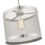 Luminaire suspendu cylindrique à 1 lumière