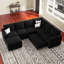 Grand canapé-lit modulaire avec repose-pieds Seybert-101956942