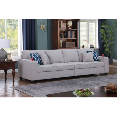 Upholstered 93.63'' Sofa