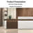 Style Front Desk, Checkout Counter & Computer Desk – Sleek, Functional Design for Commercial Spaces-109889150-109889154