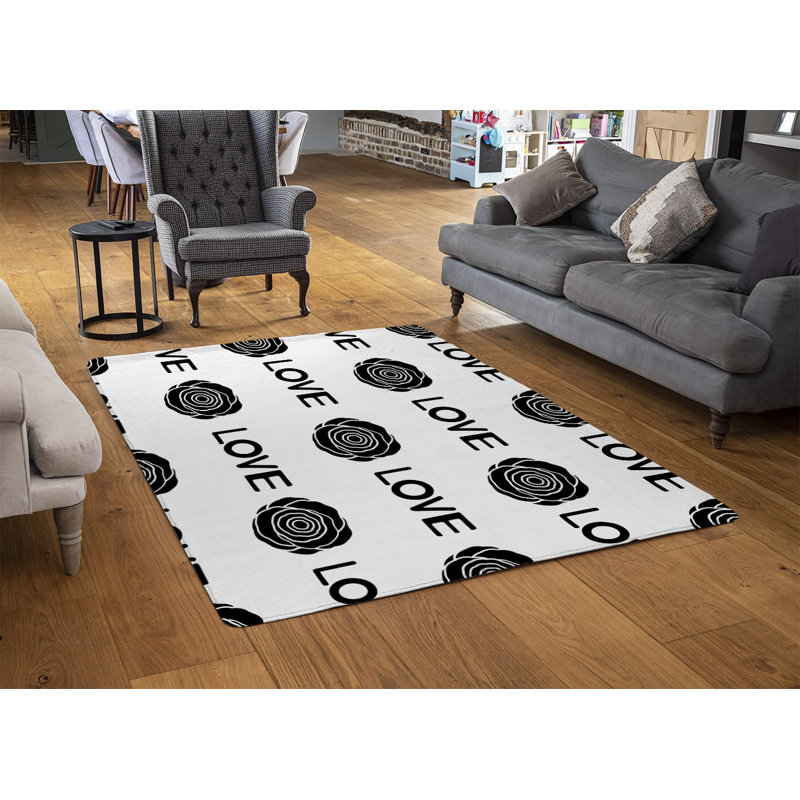 Littlefield Shag Area Rug, Rectangle 140 x 200cm