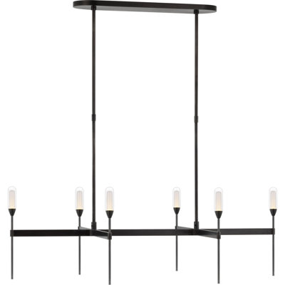 Peter Bristol Overture Medium Uplight Linear Chandelier