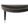 Reuben 76cm Wide Tufted Round Solid Colour Ottoman