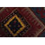 Geometric Wool Traditional Afghan Runner Rug 2x8