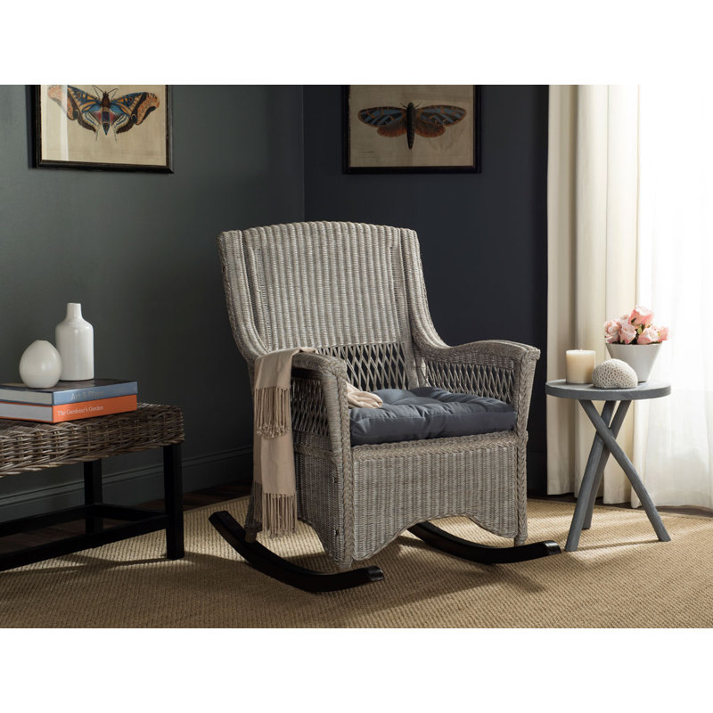 Chaise berçante Morant, Gris