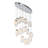 16-LIGHT 44IN INTEGRATED LED MULTI DROP CHANDELIER